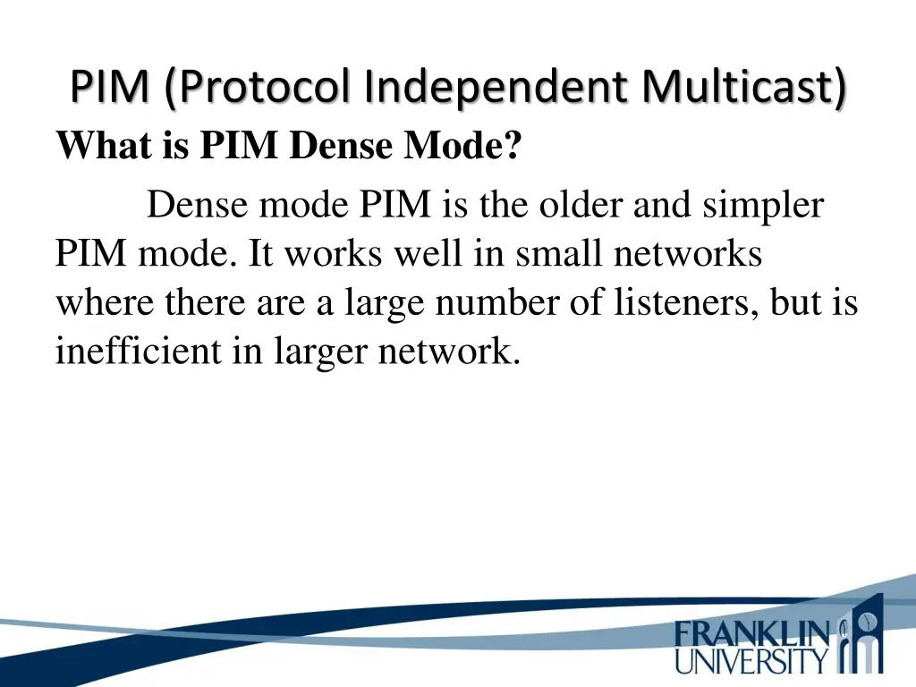 pim protocol independent multicast what