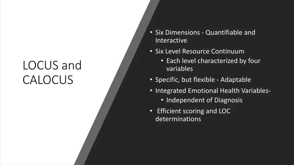 six dimensions quantifiable and interactive