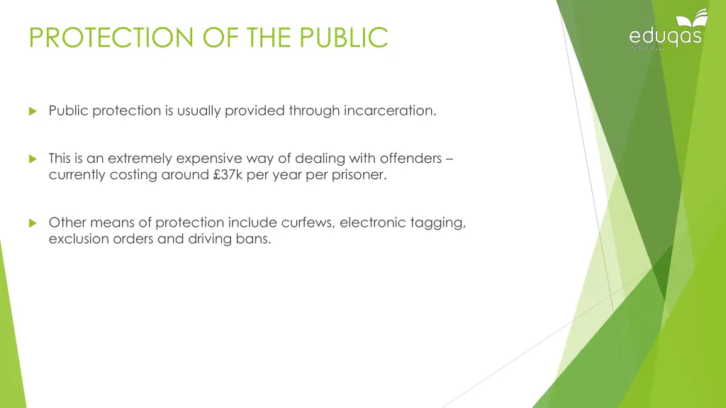 protection of the public