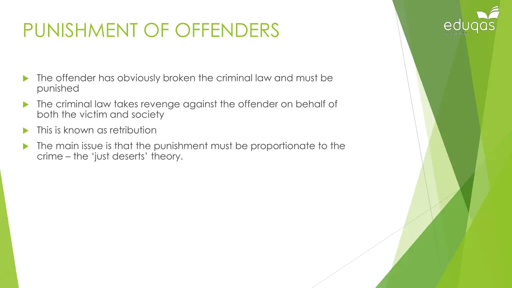 punishment of offenders