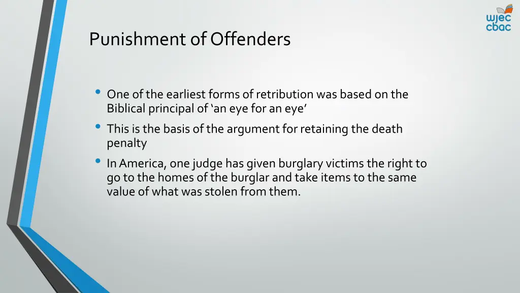 punishment of offenders 1