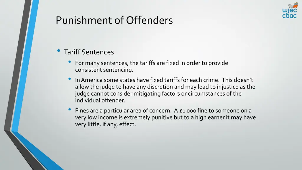 punishment of offenders 2