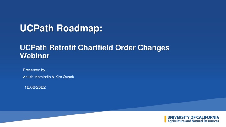 ucpath roadmap