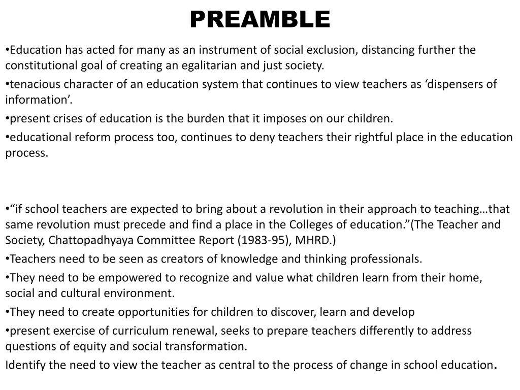preamble