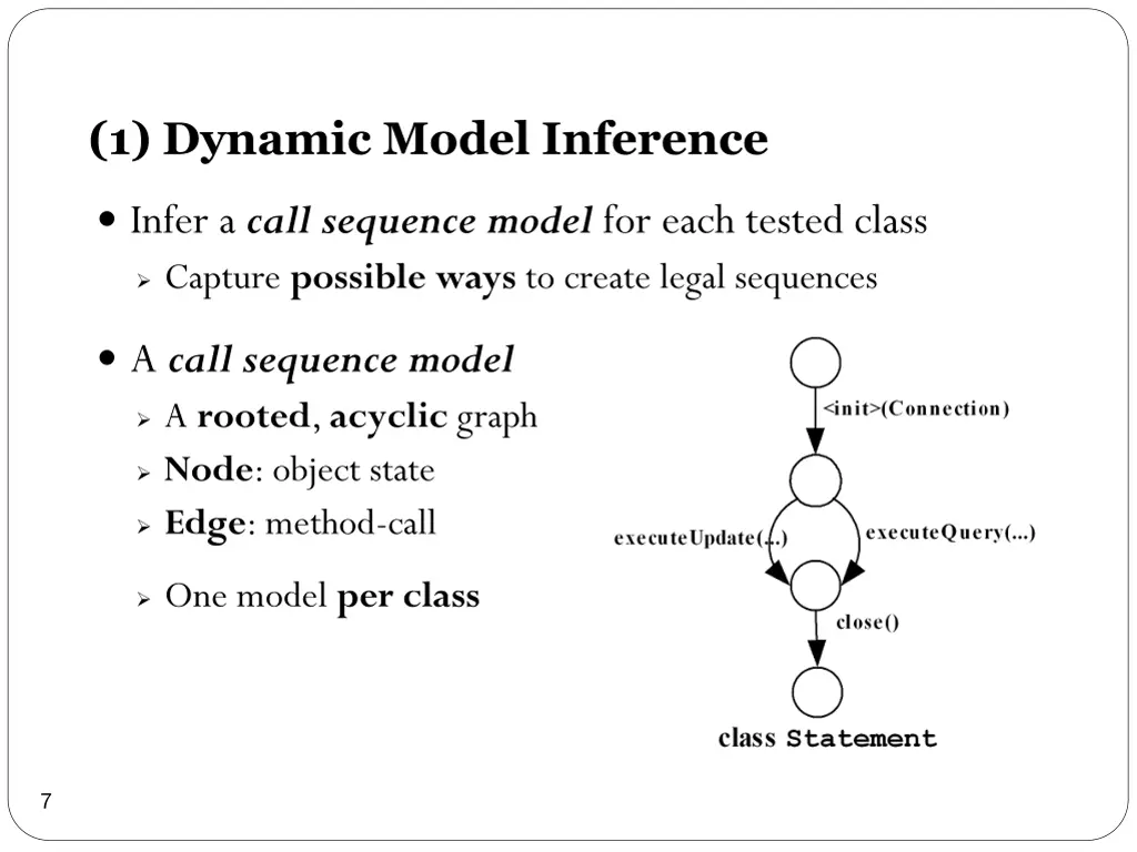 1 dynamic model inference