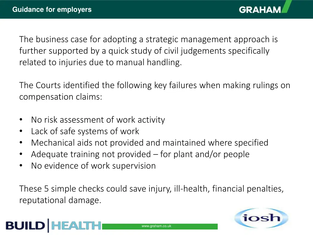 guidance for employers