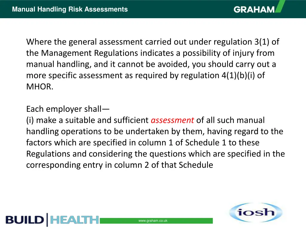 manual handling risk assessments 1