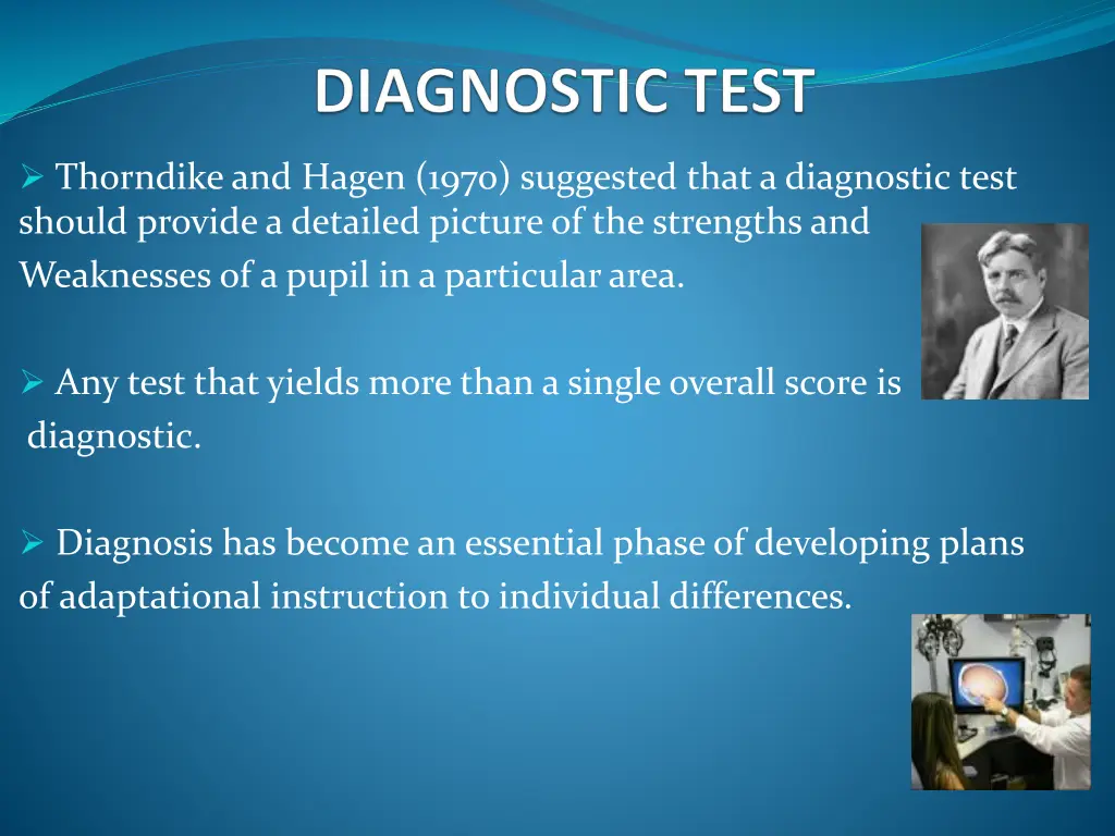 thorndike and hagen 1970 suggested that