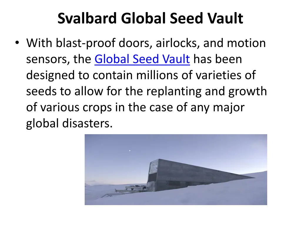 svalbard global seed vault