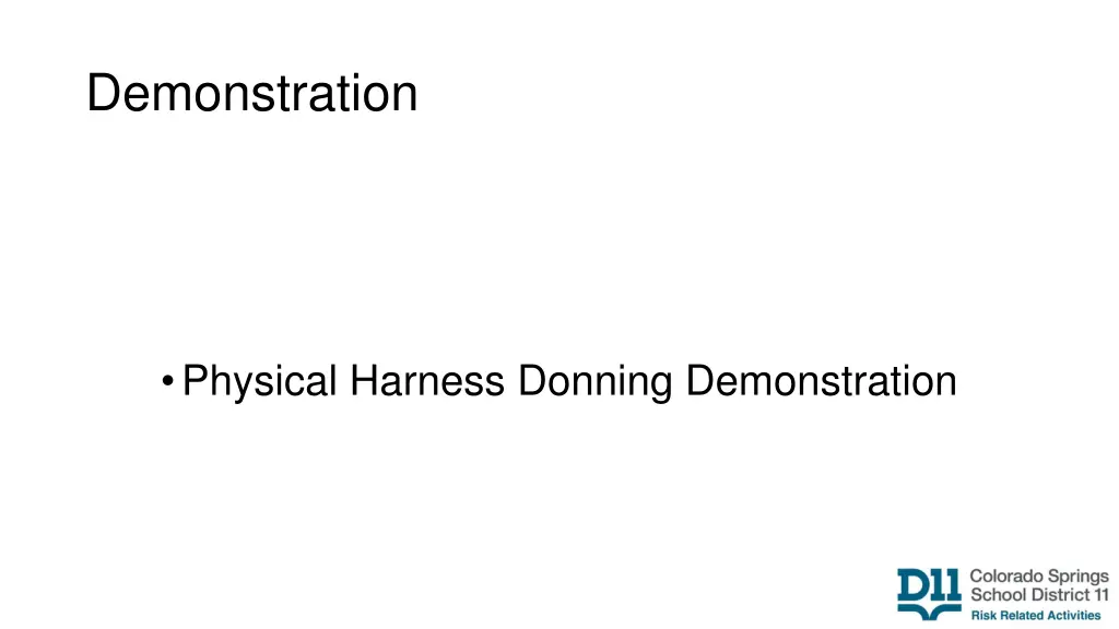demonstration