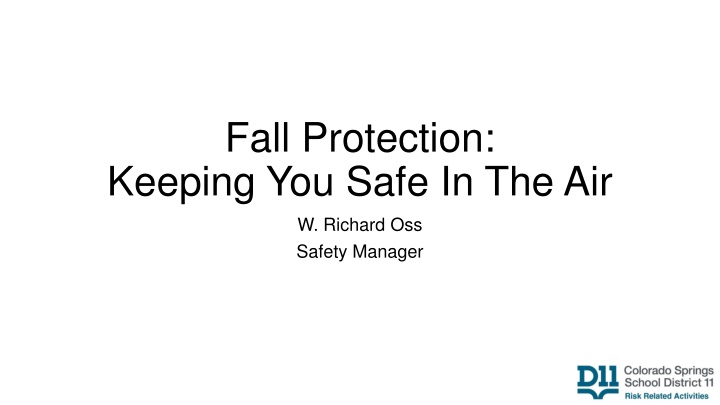 fall protection keeping you safe in the air