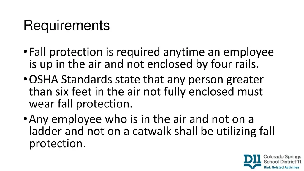 requirements