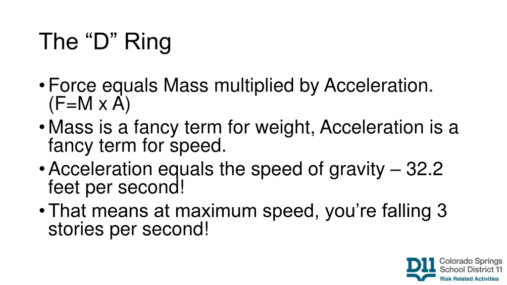 the d ring 1