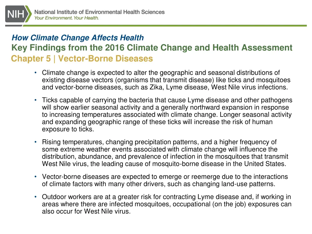 how climate change affects health key findings 3