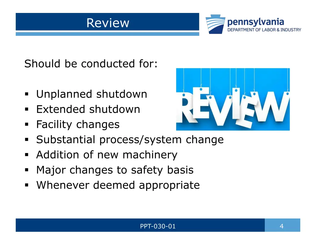 review