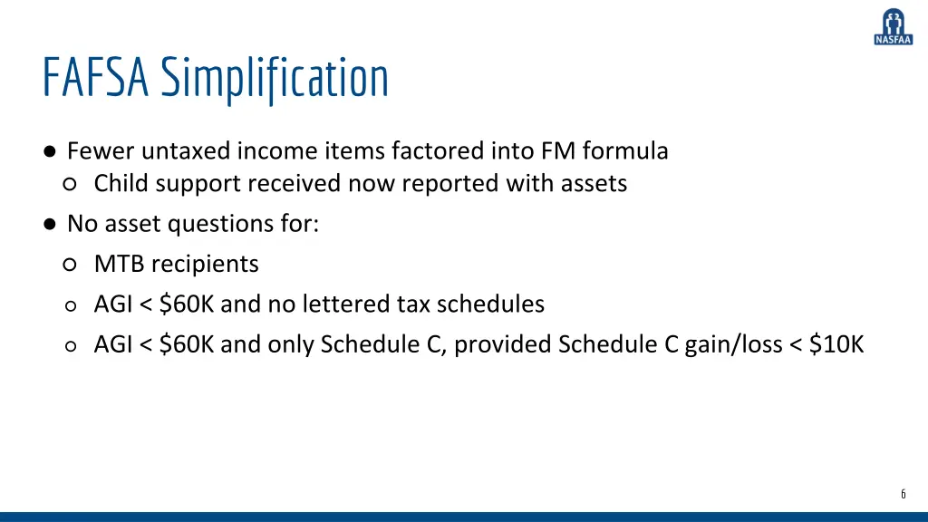 fafsa simplification
