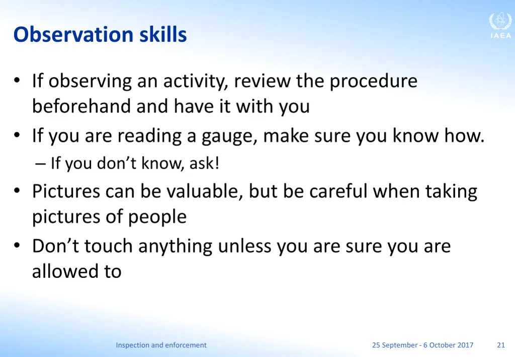 observation skills 1
