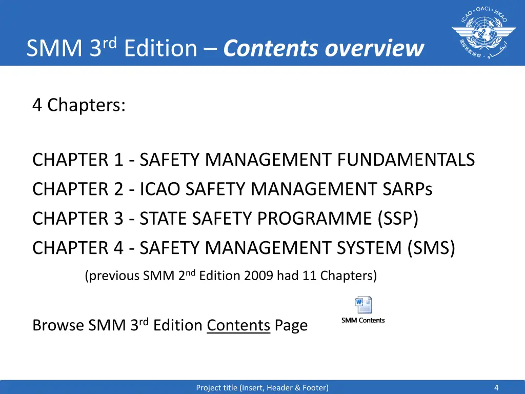 smm 3 rd edition contents overview