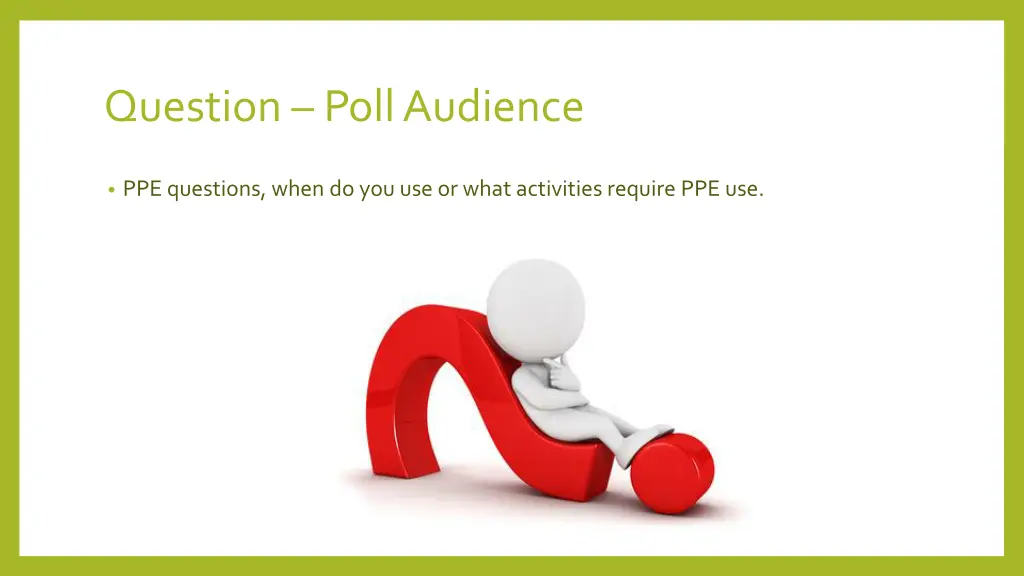 question poll audience