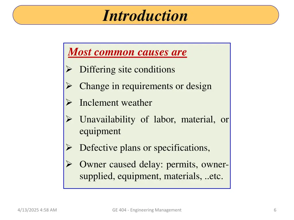 introduction 4