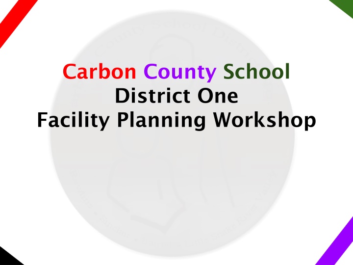 carbon county school district one facility
