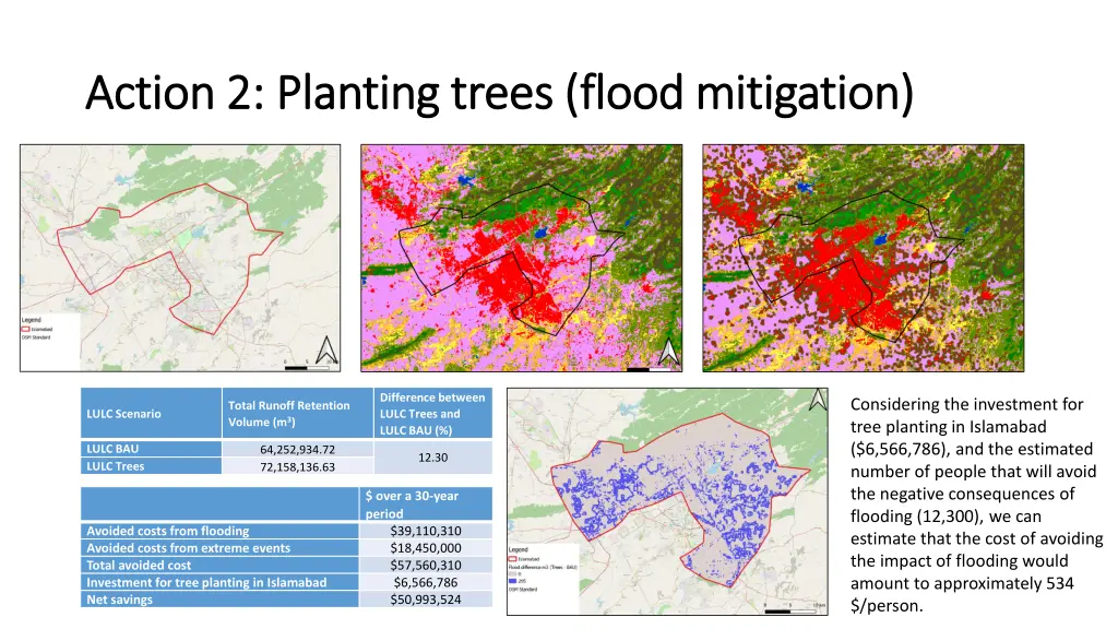 action 2 planting trees flood mitigation action 1