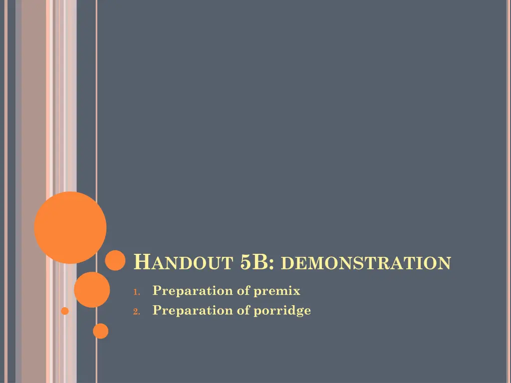 h andout 5b demonstration