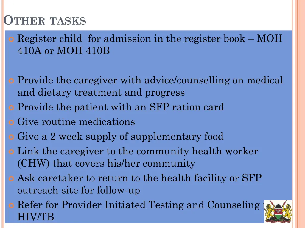 o ther tasks