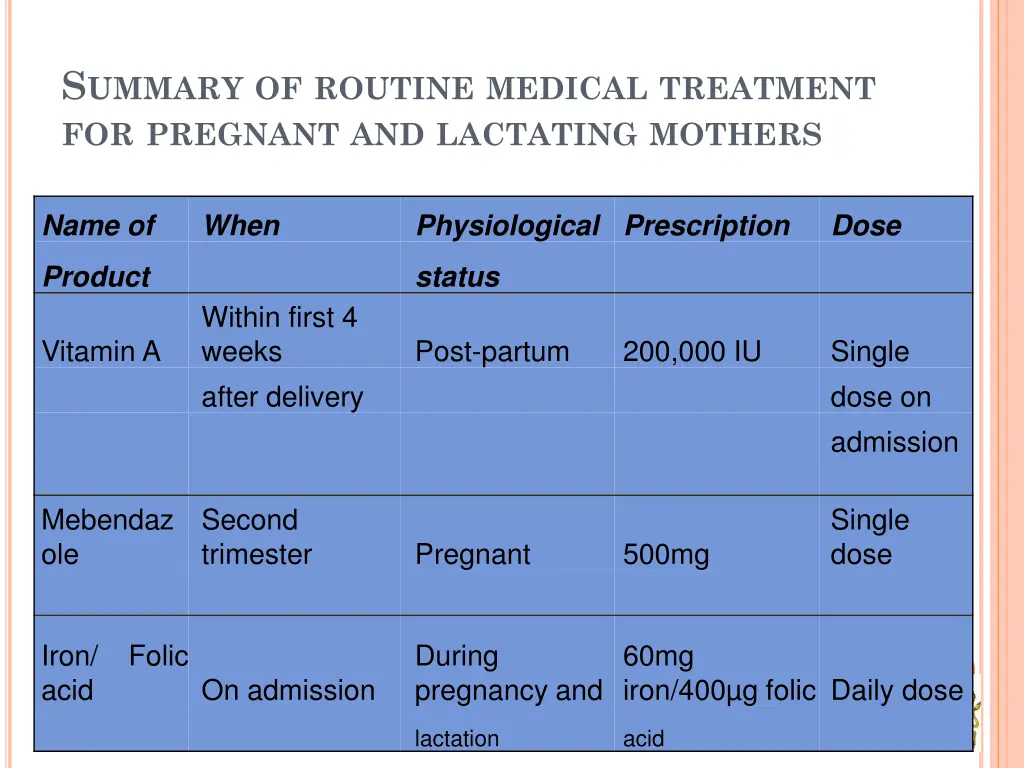 s ummary of routine medical treatment 1
