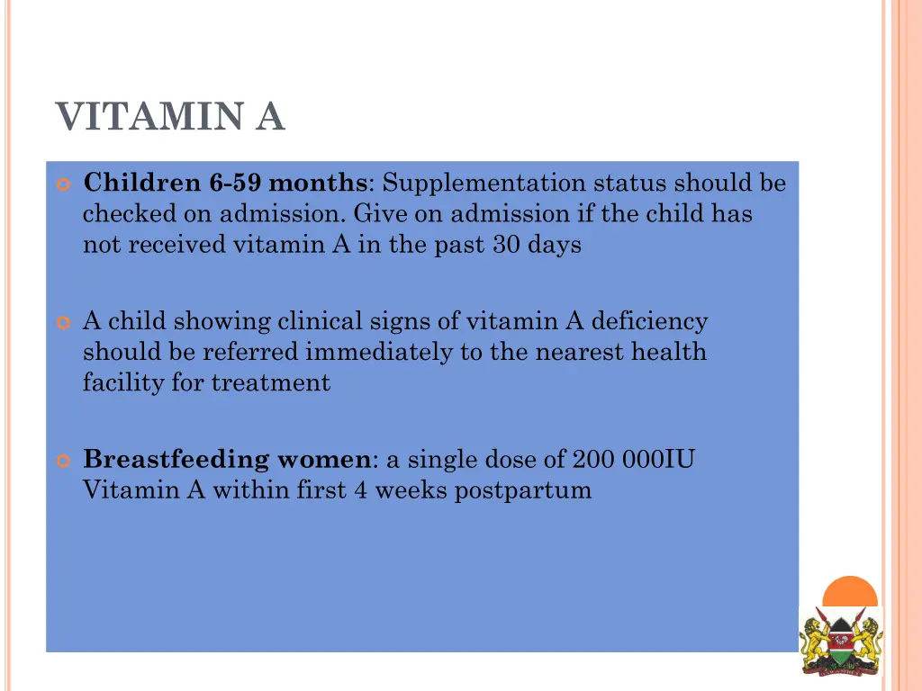 vitamin a