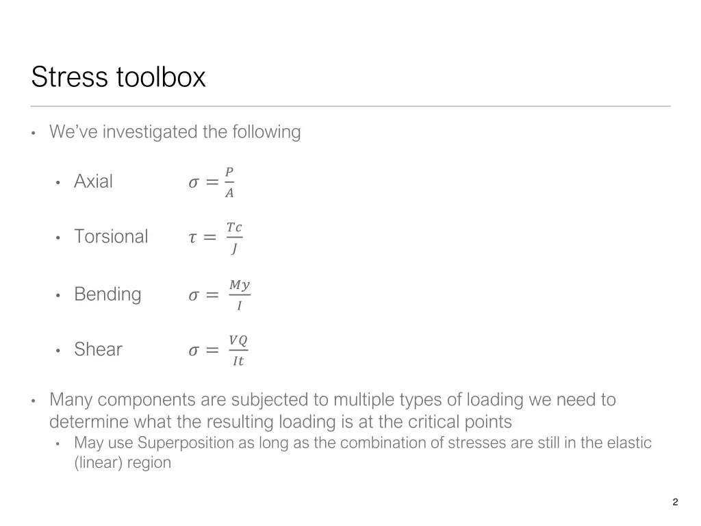 stress toolbox