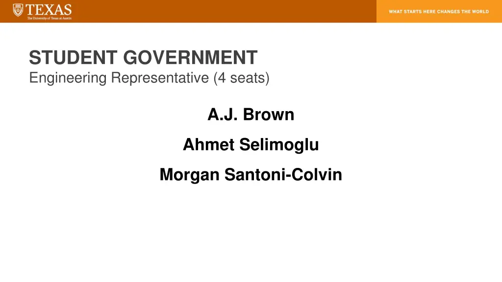 student government engineering representative