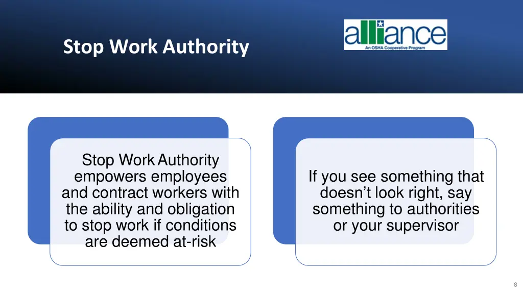 stop work authority