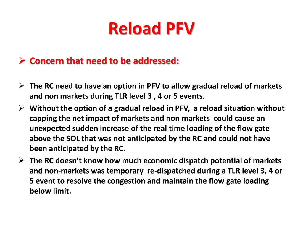 reload pfv