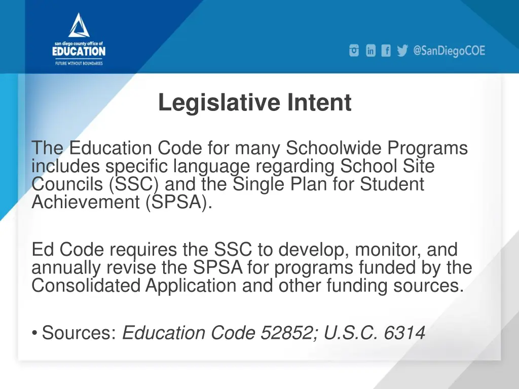 legislative intent