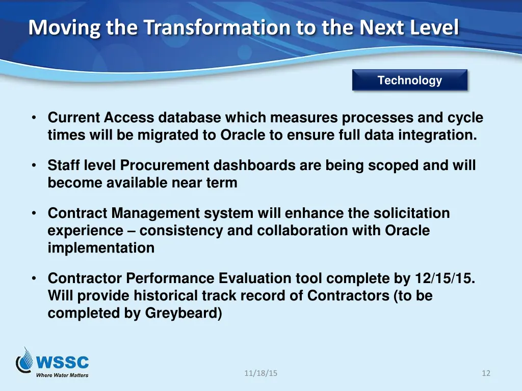 moving the transformation to the next level 3
