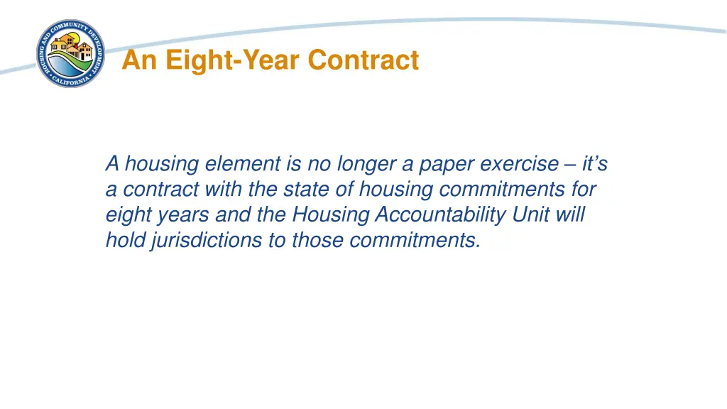 an eight year contract