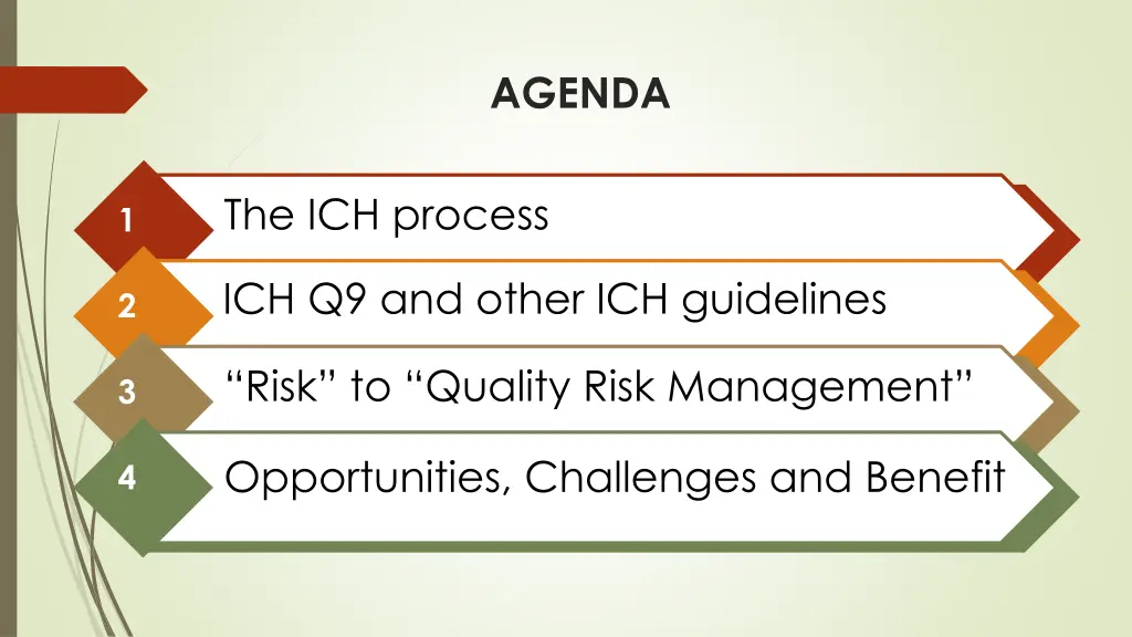 agenda