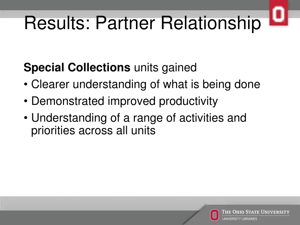 results partner relationship