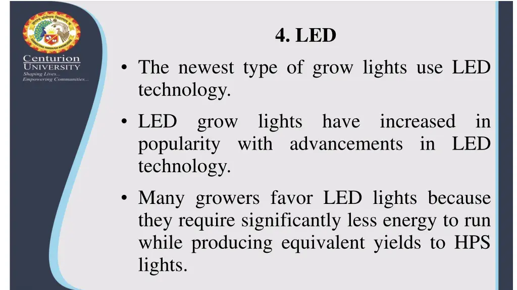 4 led
