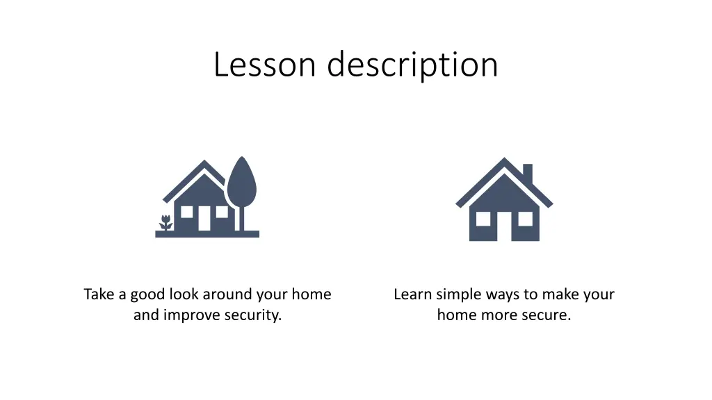 lesson description