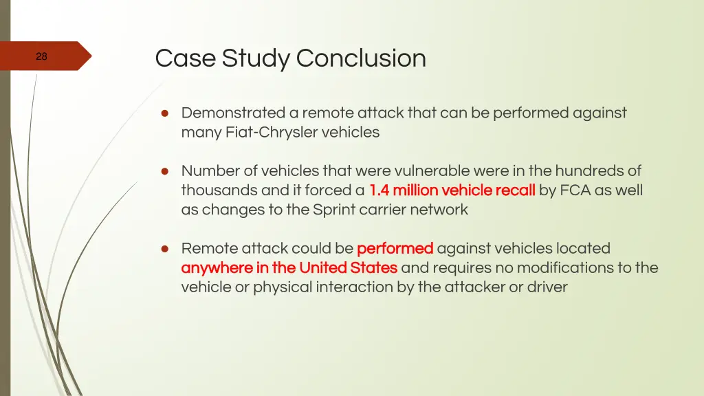 case study conclusion