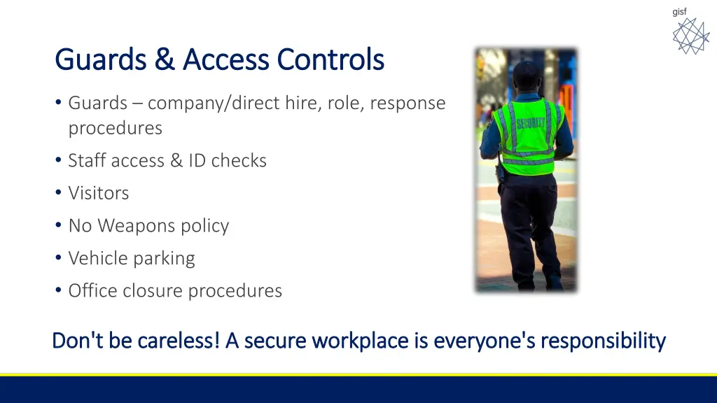 guards access controls guards access controls