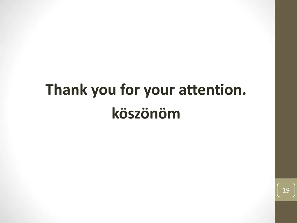 thank you for your attention k sz n m