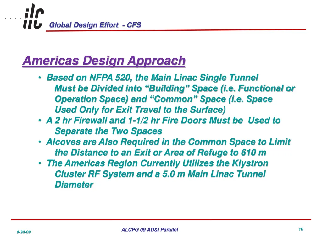 global design effort cfs 9