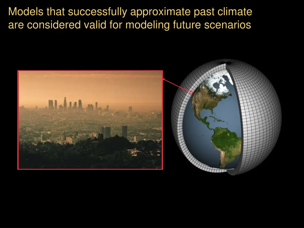 models that successfully approximate past climate