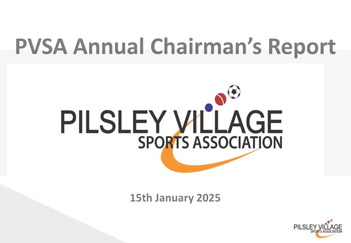 pvsa annual chairman s report