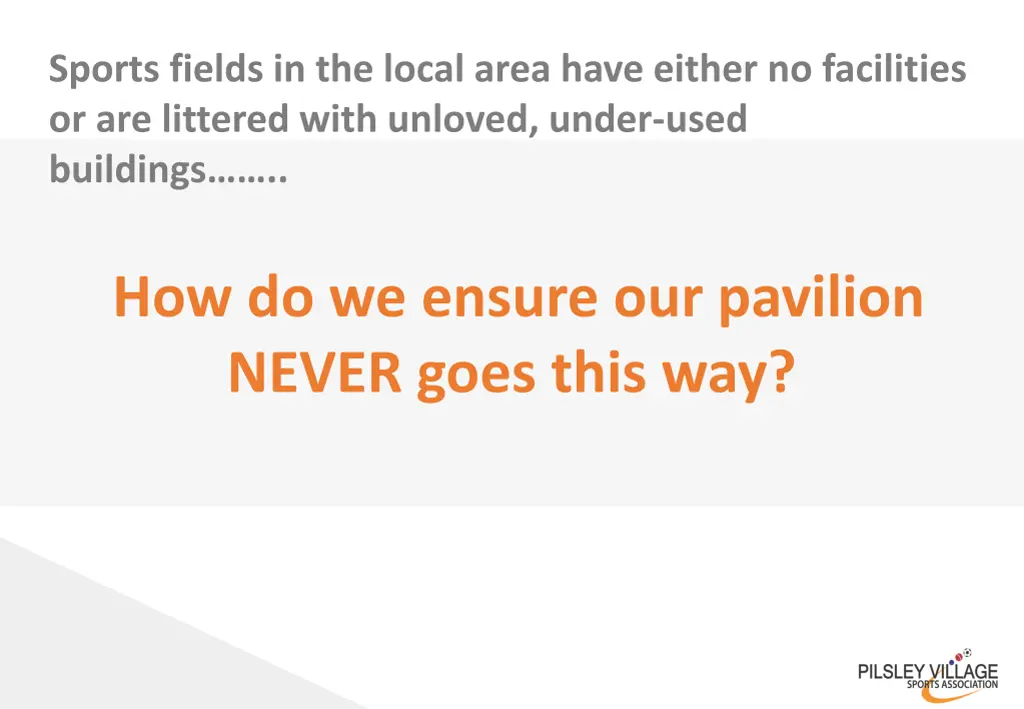 sports fields in the local area have either
