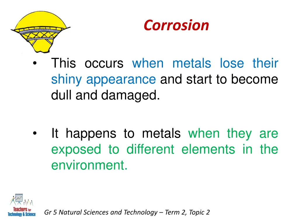 corrosion