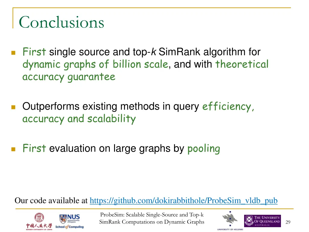 conclusions